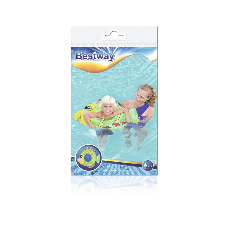 Bestway - Friendly Fish Swim Rings 81 x 76 cm - Light Green