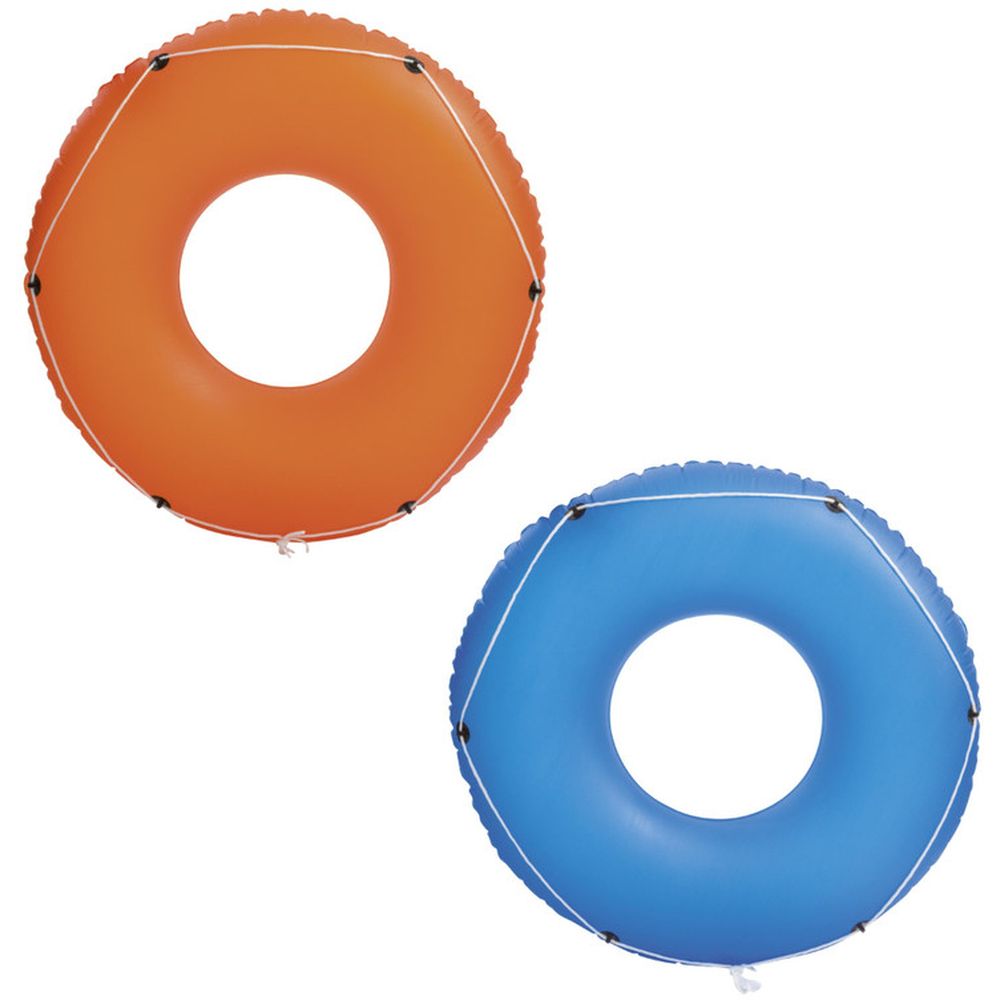 Bestway - Color Blast Swim Ring 119 cm - Blue - Inflatable Pool Ring
