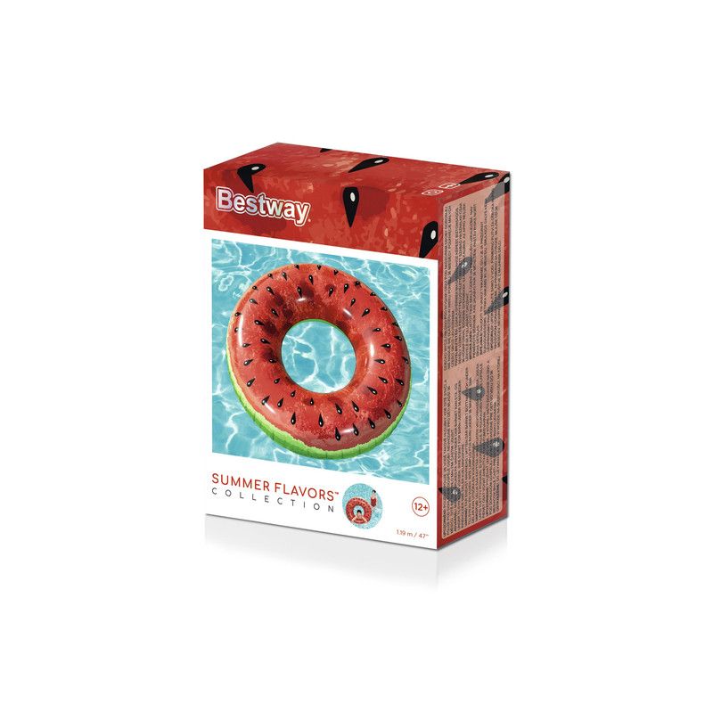 Bestway - Summer Fruit Pool Rings 119cm - Red - Inflatable Pool Ring