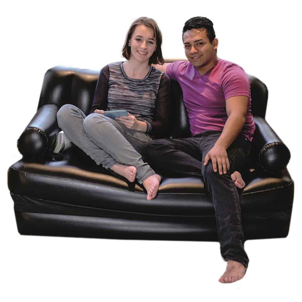 Bestway - Double 5-In-1 Multifunctional Couch 26-75054 Black