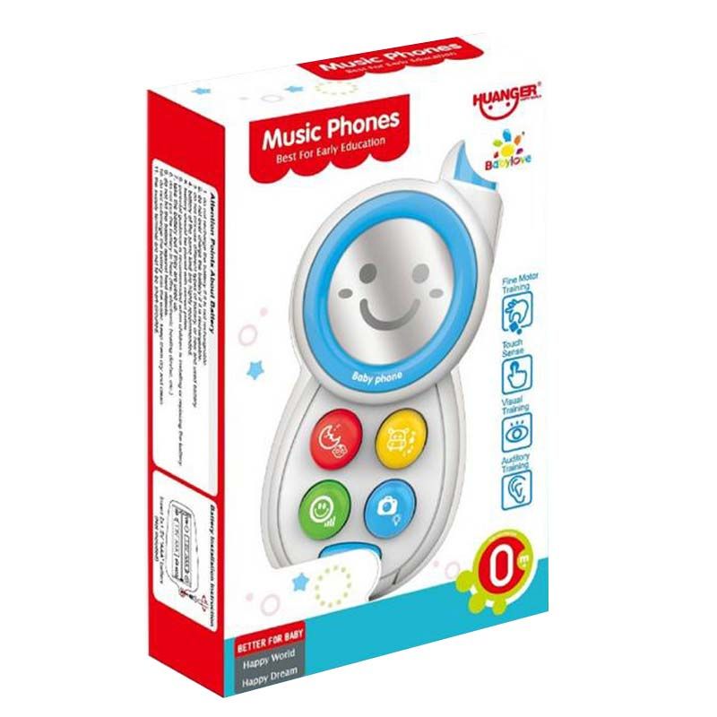 Baby Love Mobile Phone With Music - Blue