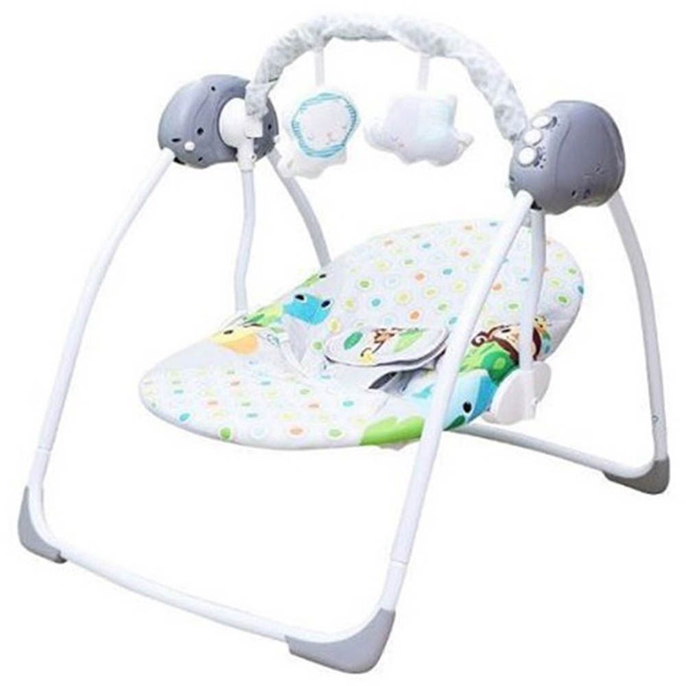 Baby Love Swing With Battery - Blue