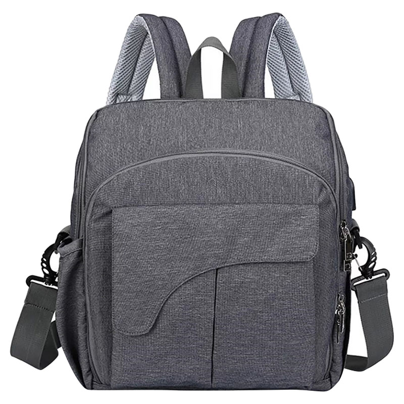 Baby Love - Mommy Nursing Bag - Dark Grey