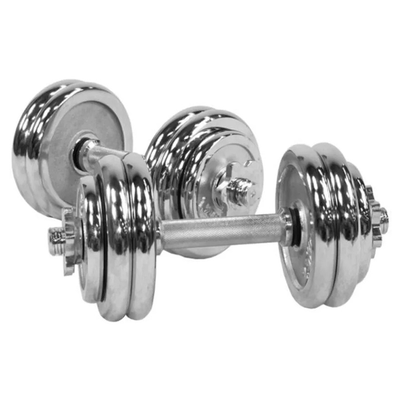 Body Builder - Sport Chrome Dumbbell Set 20Kg