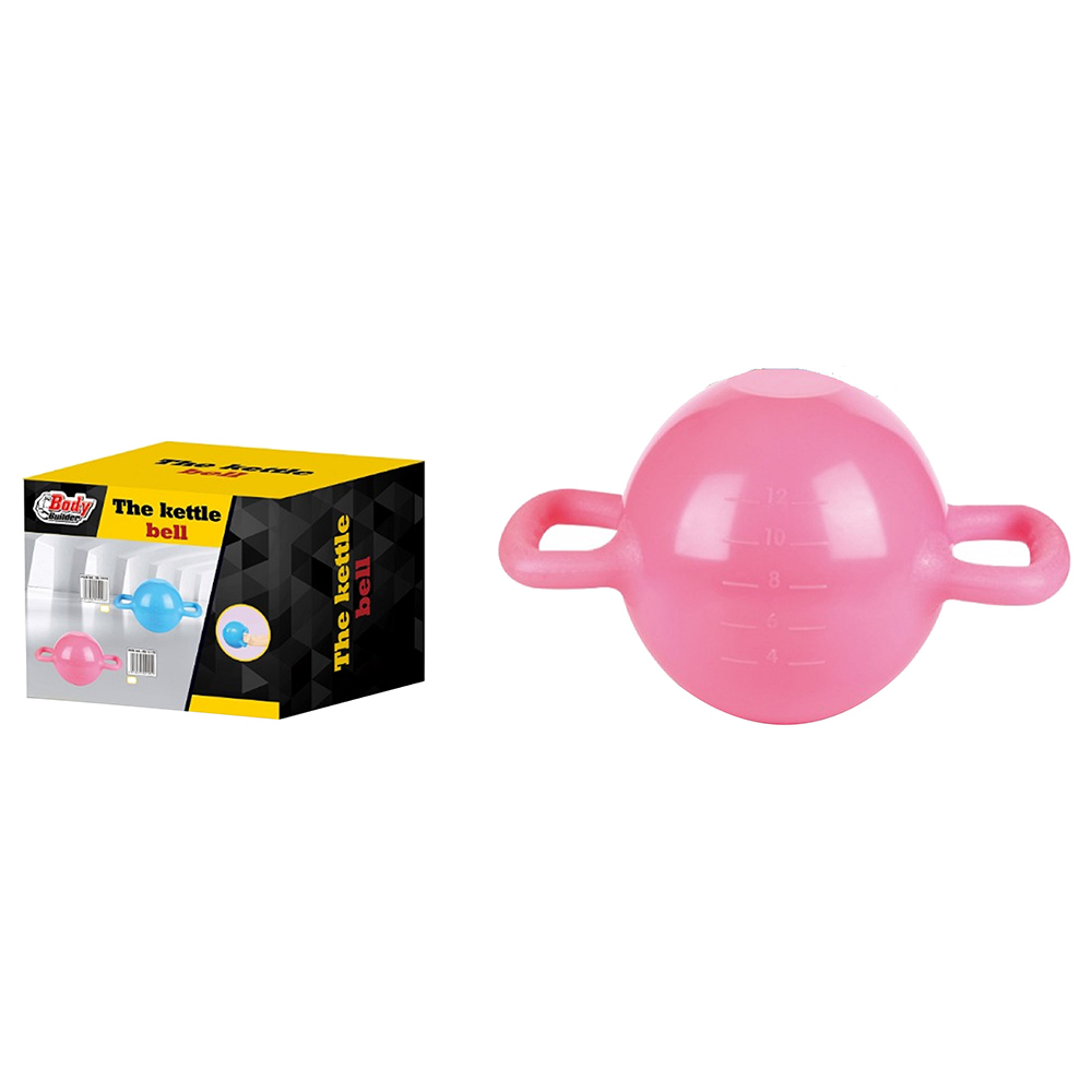 Body Builder - Water Filled Kettle Bell Dumbbell - Pink