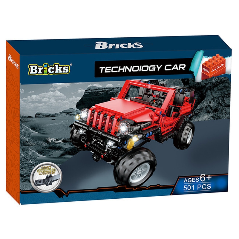 Bricks - Jeep Blocks 501pcs