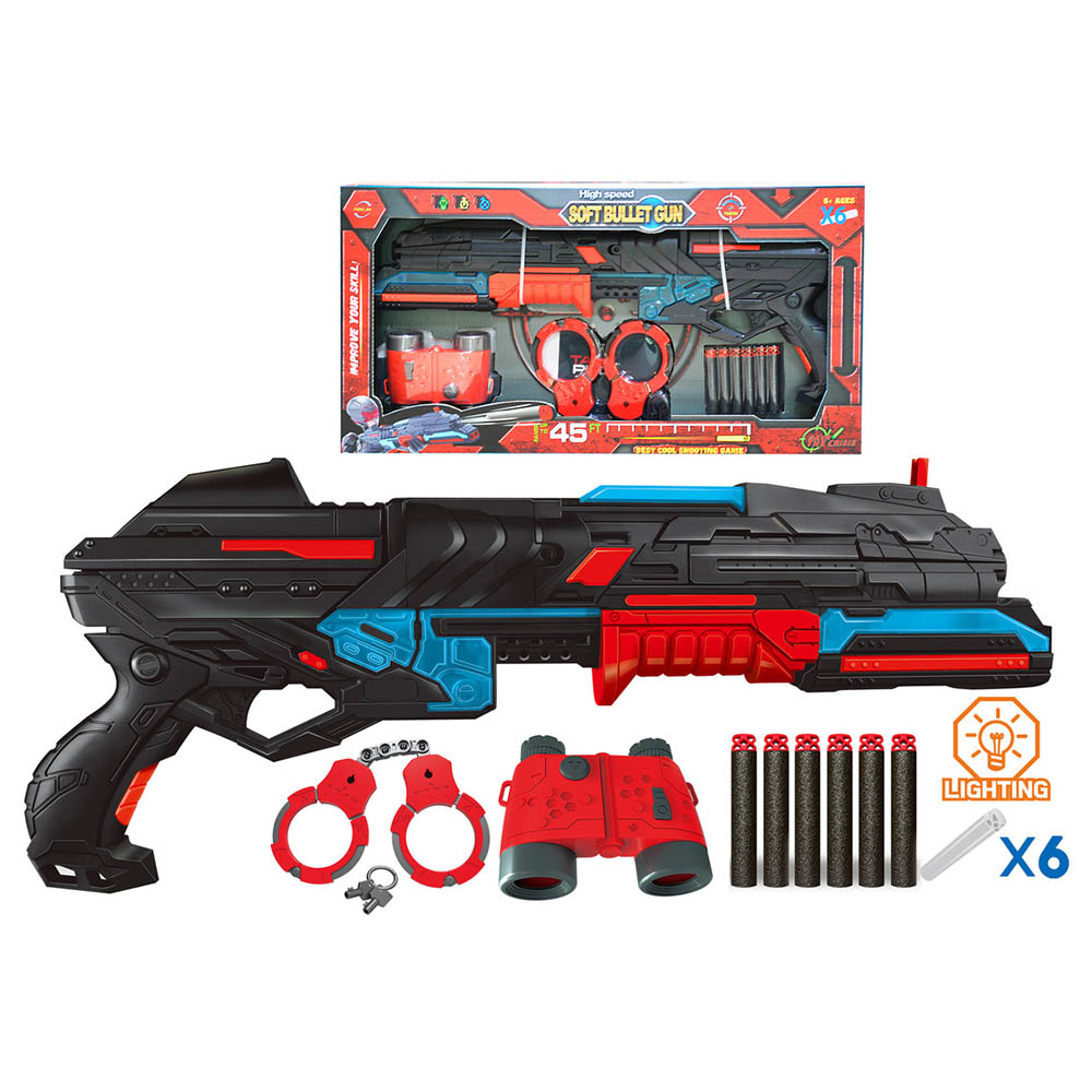 Tack Pro - Soft Bullet Police Play Set