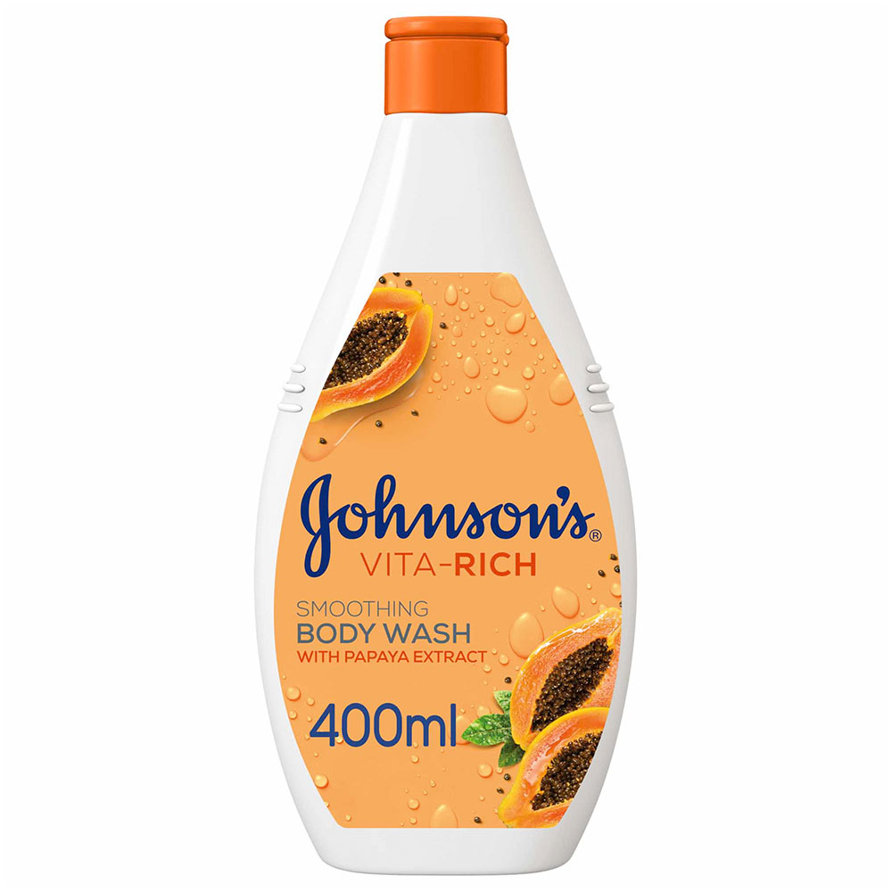 JOHNSON'S - Body Wash, Vita-Rich, Smoothing 400ml