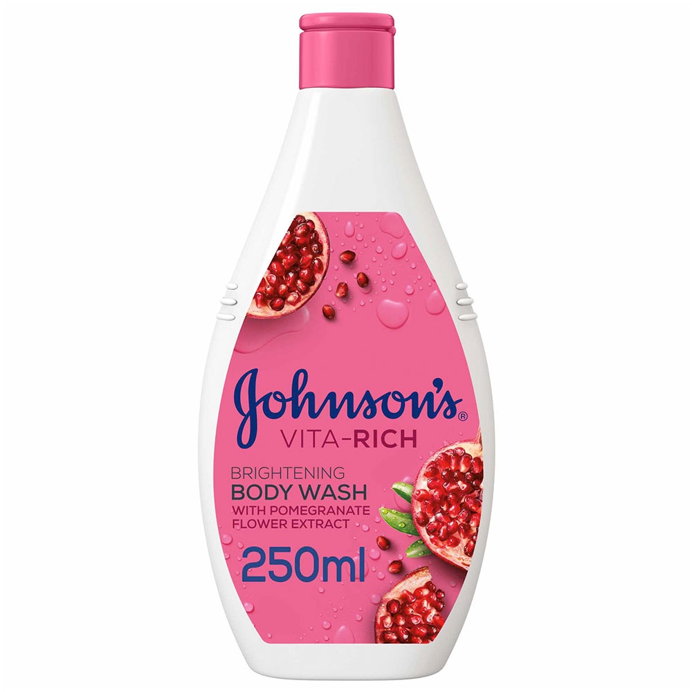 JOHNSON'S - Body Wash, Vita-Rich, Brightening 250ml