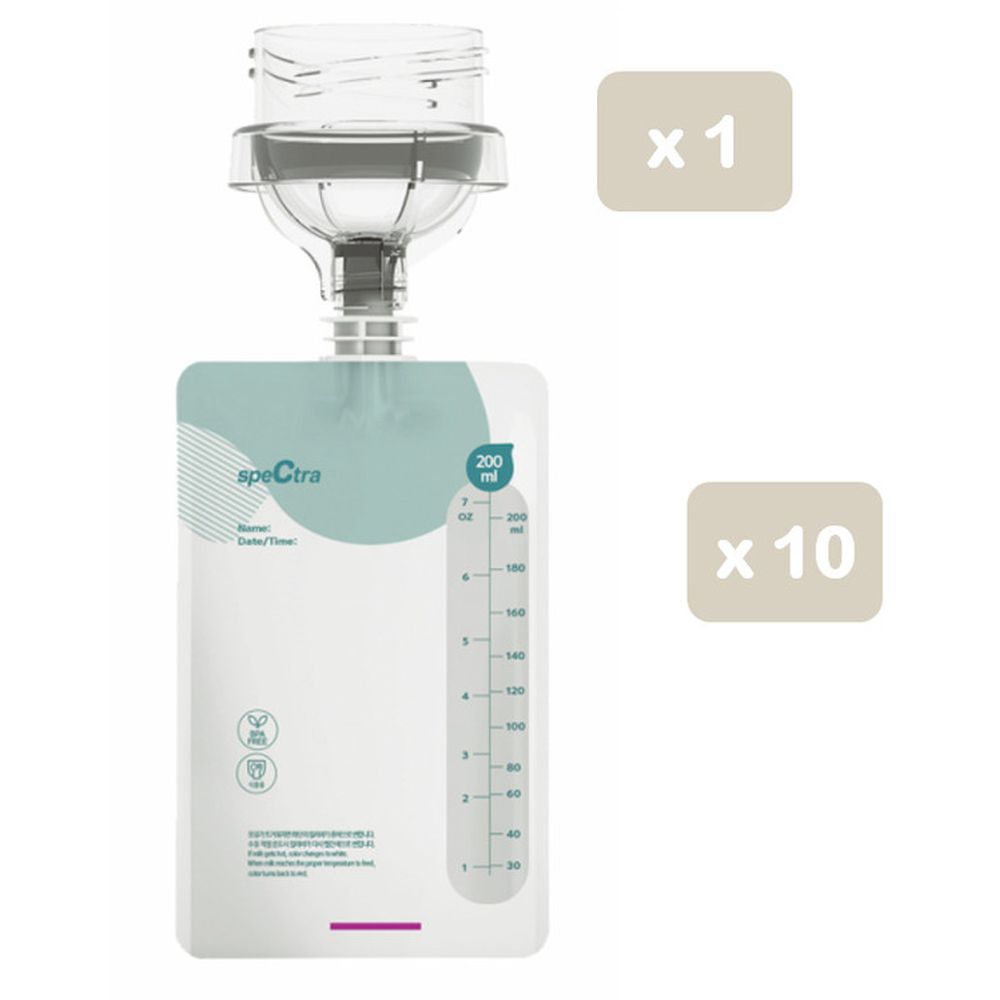 Spectra - Easy Breast Milk Storage Bag With Connector 
