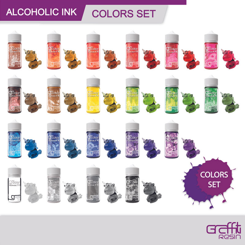 Graffiti Resin - Graffiti Resin Alcoholic Ink