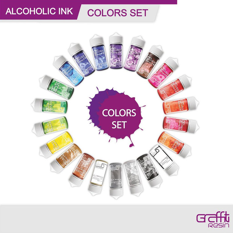 Graffiti Resin - Graffiti Resin Alcoholic Ink