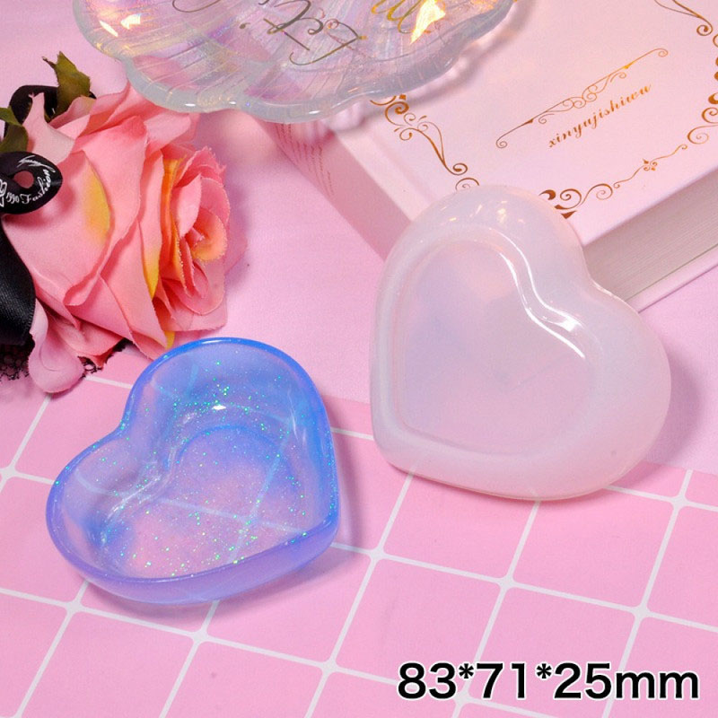 Graffiti Resin - Heart Shape And Square Silicone Molds