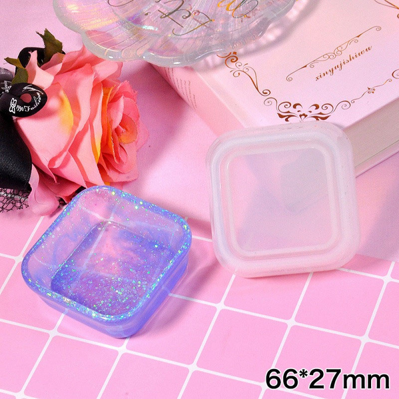 Graffiti Resin - Heart Shape And Square Silicone Molds
