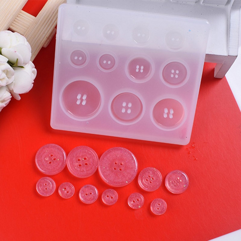 Graffiti Resin - Shirt Buttons Silicone Mold