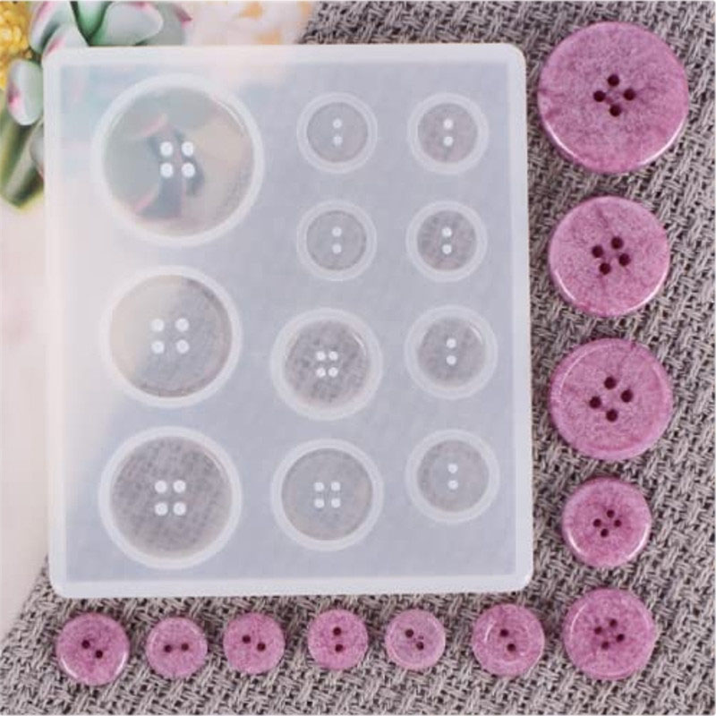 Graffiti Resin - Shirt Buttons Silicone Mold