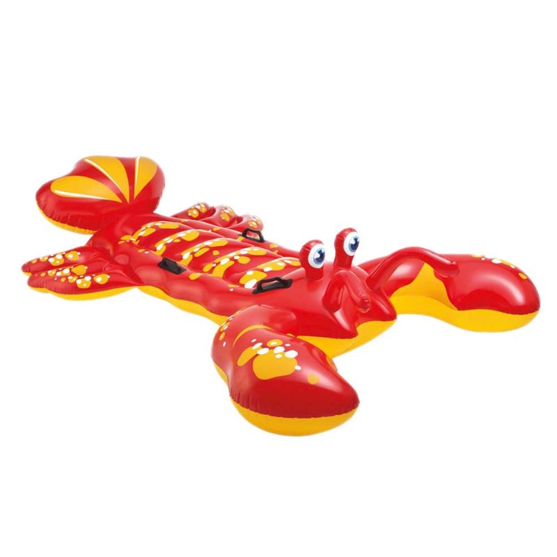 Intex - Lobster Ride-On - Red/Yellow - Inflatable Pool Float
