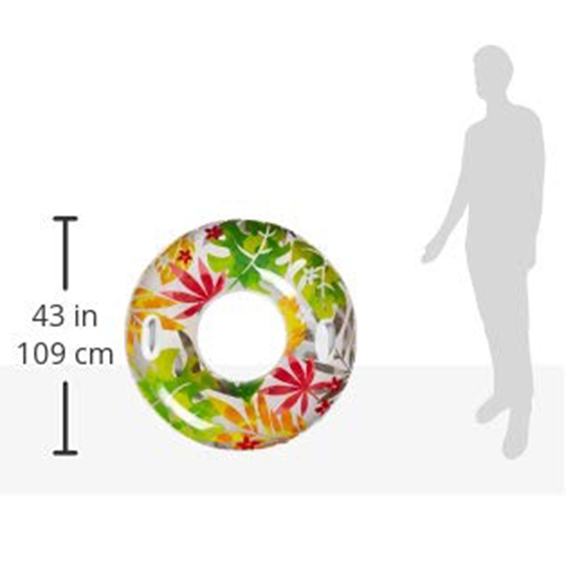 Intex - Lush Tropical Tubes - Inflatable Pool Ring
