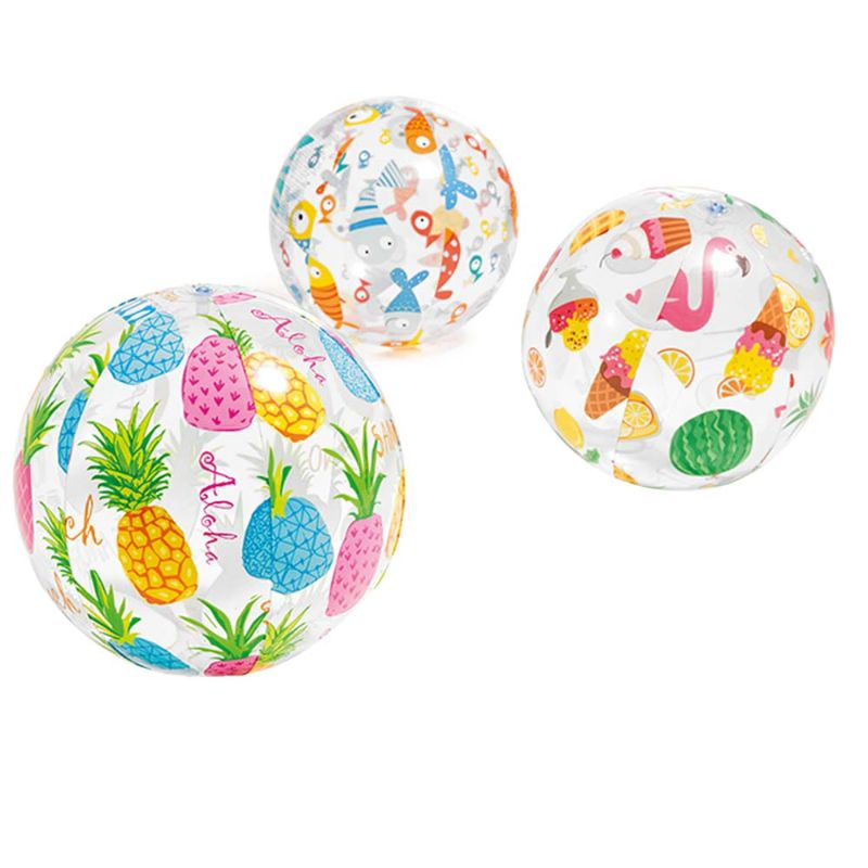 Intex - Beach Ball Lively 1pc - Assorted