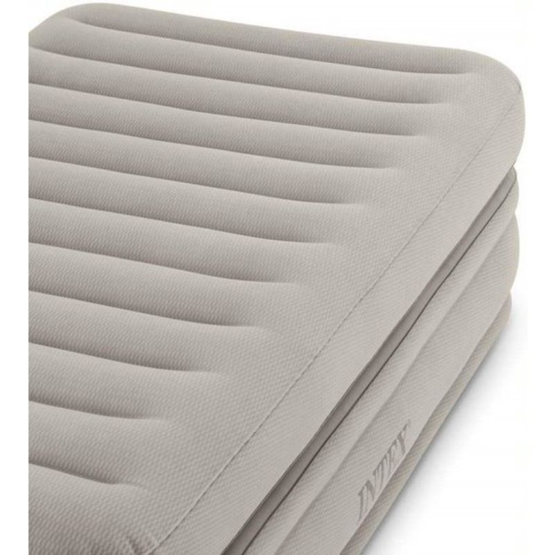 Intex - Twin Comfort Elevated Airbed With Fiber-Tech Bip