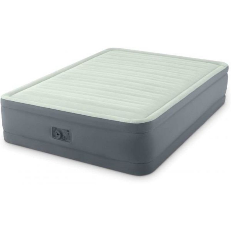 Intex - Queen Premaire Elevated Airbed (220-240V Built-In Pump)