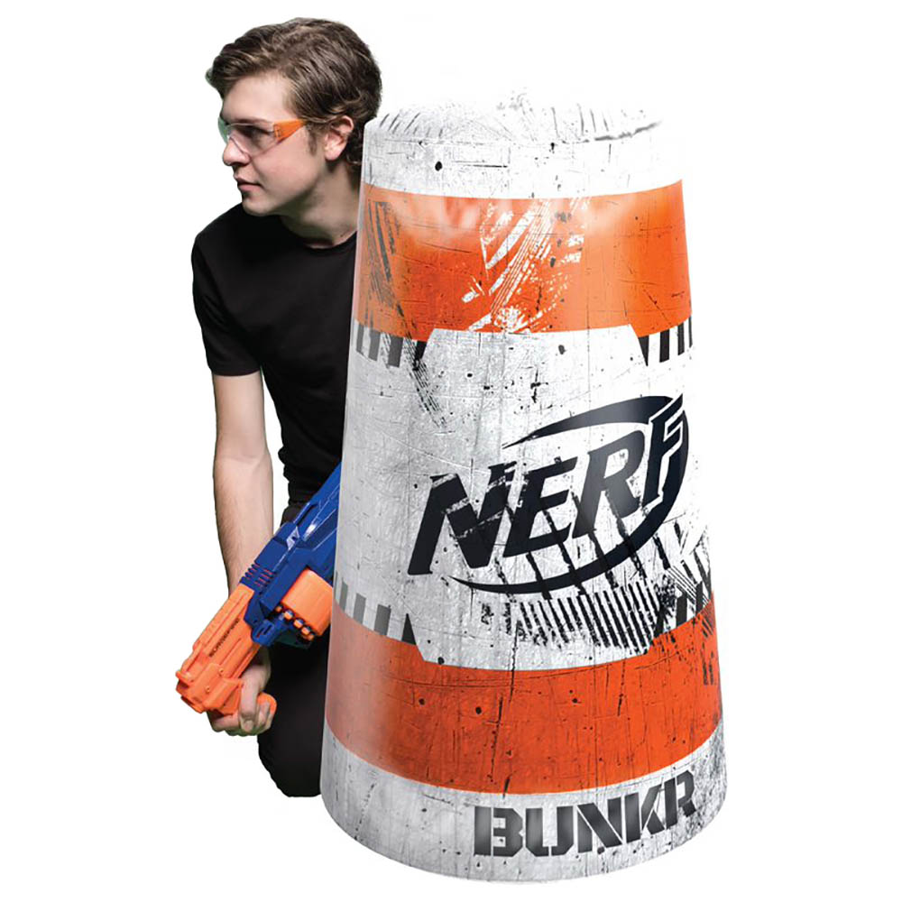 BUNKR - Nerf X Take Cover Blaster Crate & Traffic Cone