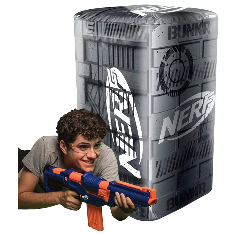BUNKR - Nerf X Take Cover Blaster Crate & Traffic Cone