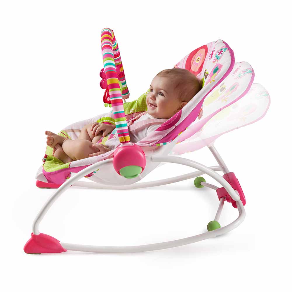 Bright Starts - Raspberry Garden Rocker