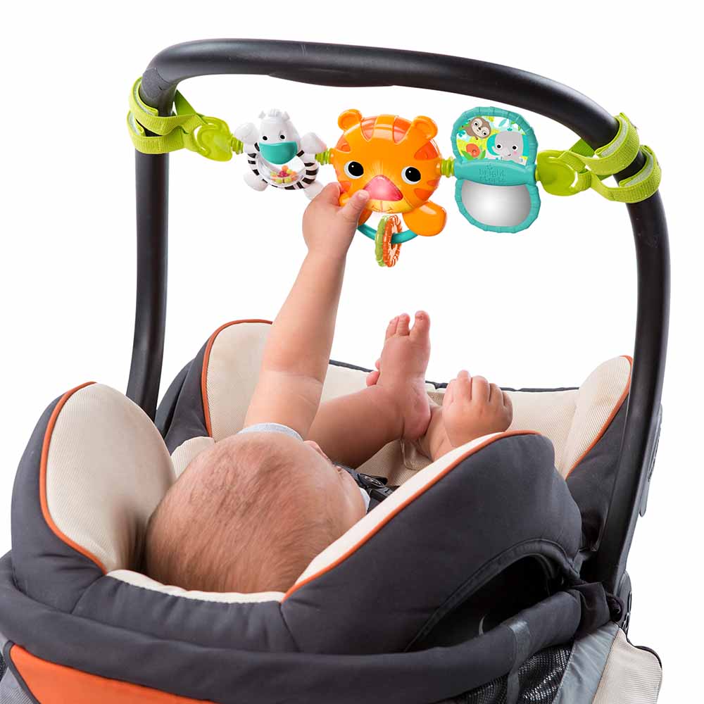 Bright Starts - Take Along Carrier Toy Bar - Green