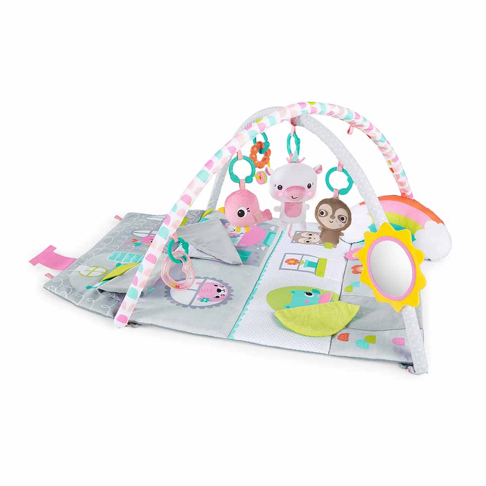Bright Starts - Floors Of Fun Activity Gym & Dollhouse