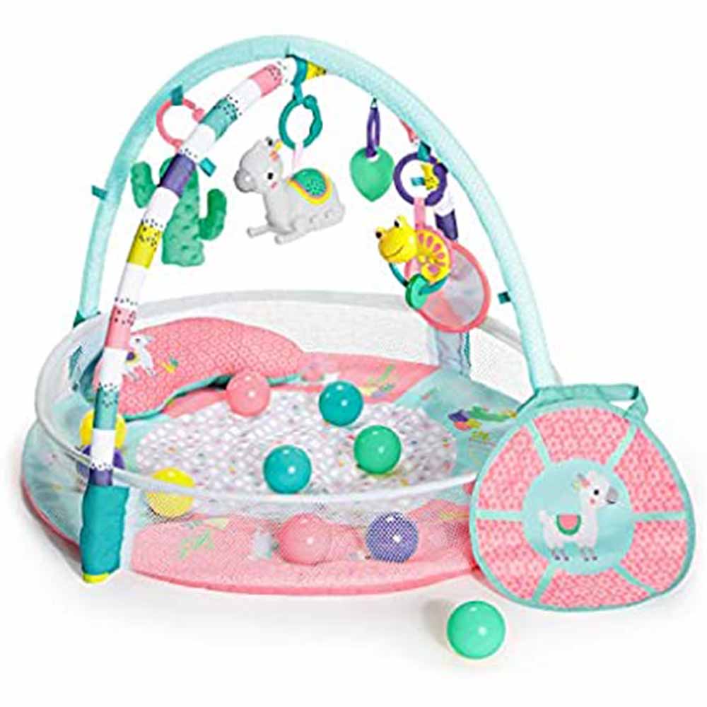 Bright Starts - 4-in-1 Rounds Of Fun Activity Gym & Ball Pit