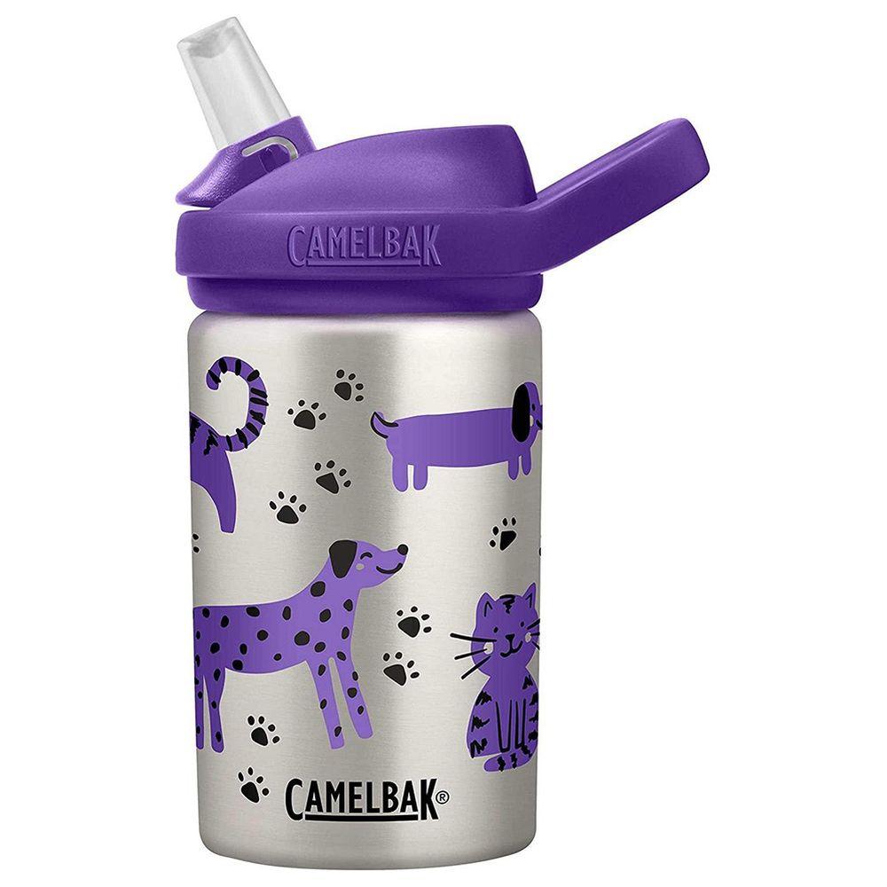 CamelBak - Eddy+ Kids Water Bottle 400ml Cats & Dogs