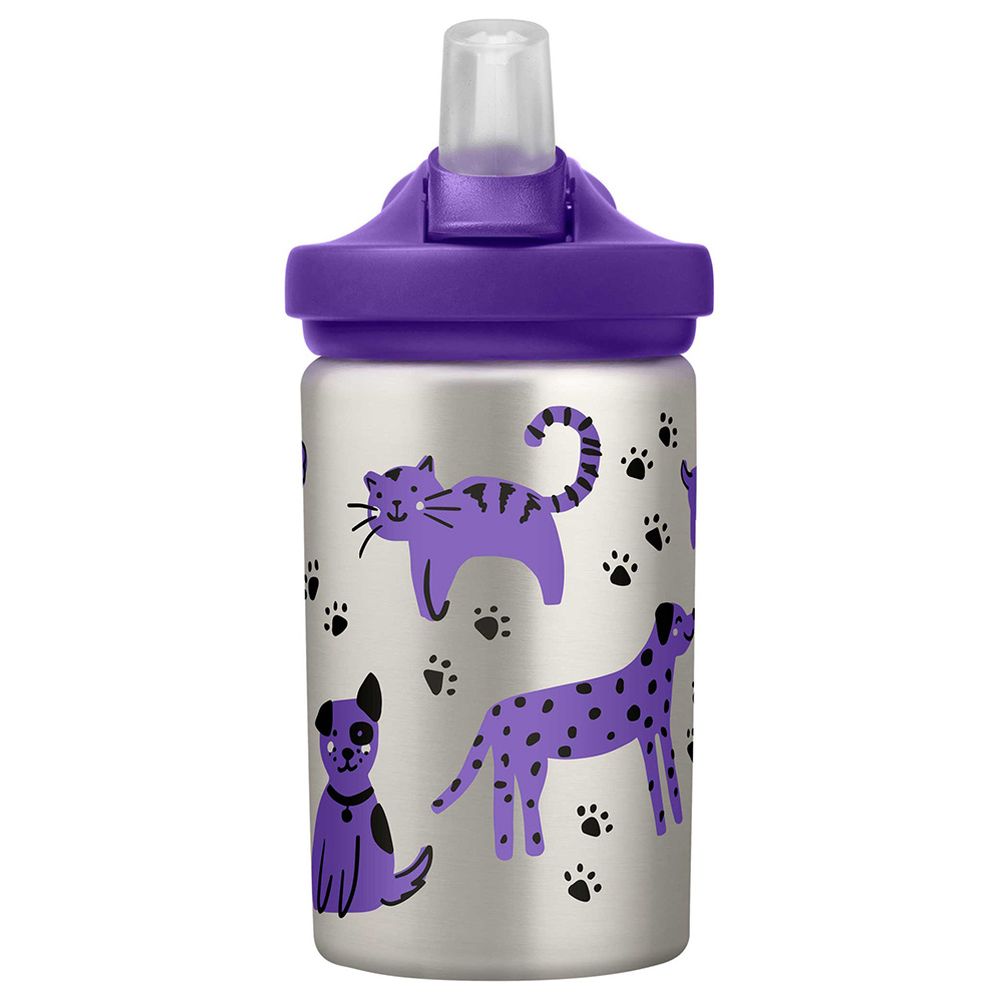 CamelBak - Eddy+ Kids Water Bottle 400ml Cats & Dogs