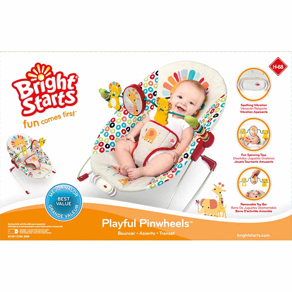 Bright Starts - Playful Pinwheels Bouncer