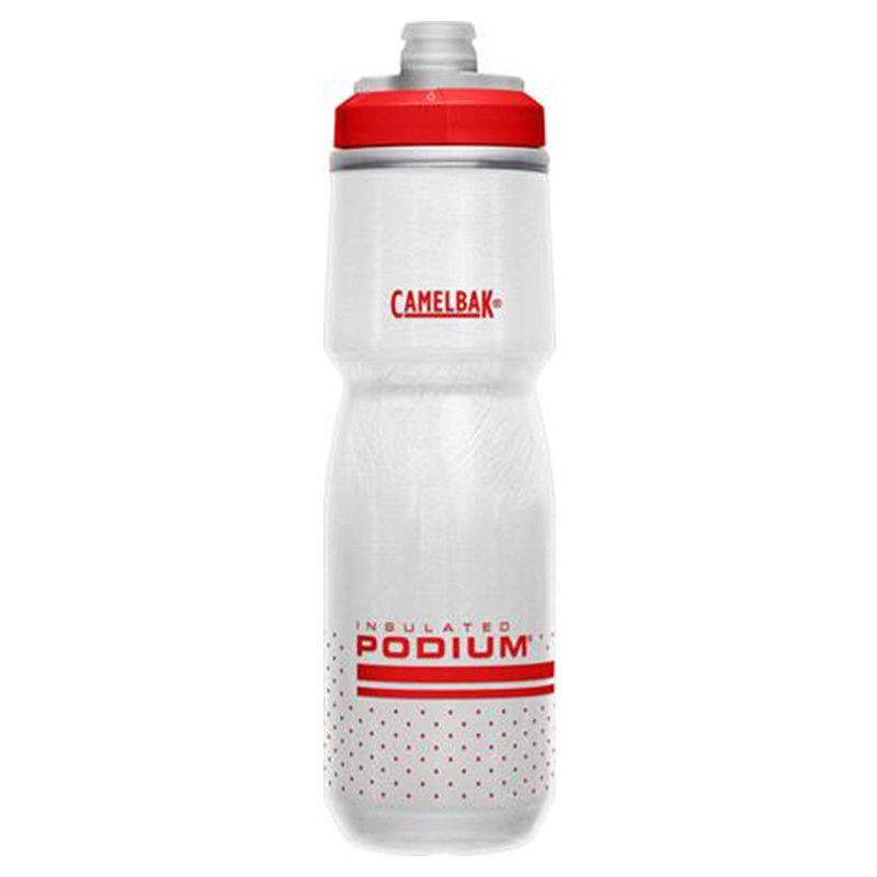 CamelBak - Podium Chill Water Bottle - Fiery Red/White - 710ml