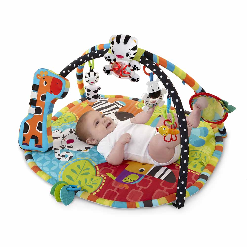 Bright Starts - Start Your Senses Spots & Stripes Safari Gym