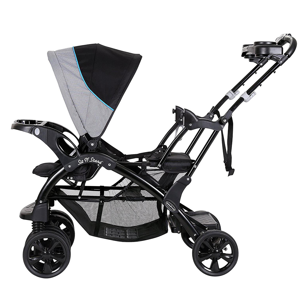 Babytrend - Sit N Stand Double Stroller - Millennium Blue