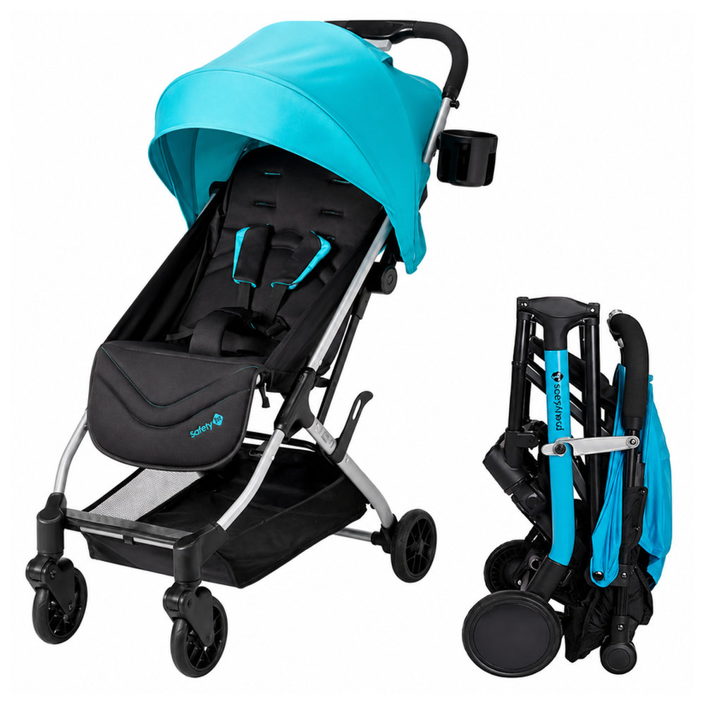 Babytrend - Tri-Fold Mini Stroller - Malibu Blue, 6m+