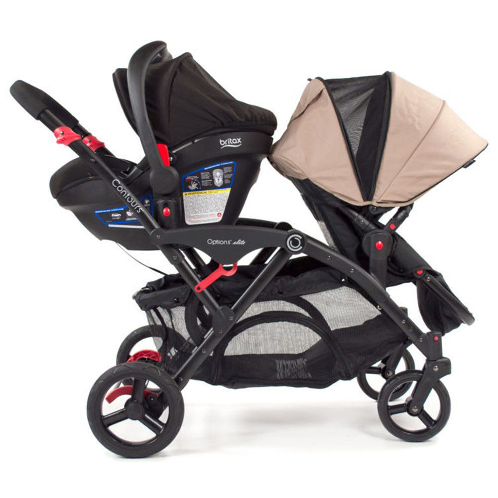 Contours Britax Car Seat Adapter Black