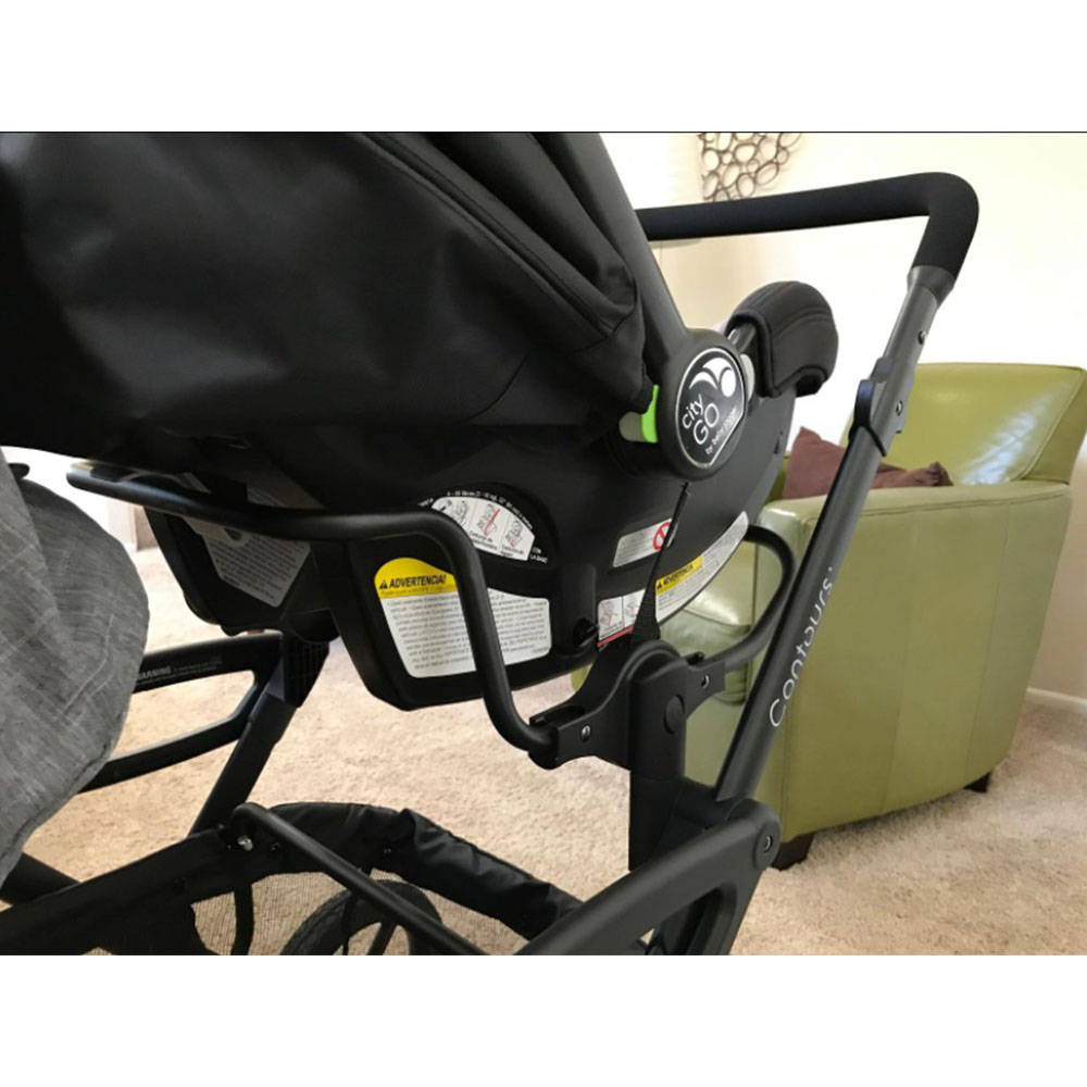 Contours Universal Car Seat Adapter Black