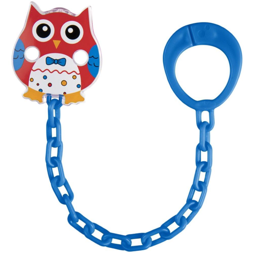 Canpol - Safety Clip With Chain & Holder - Blue