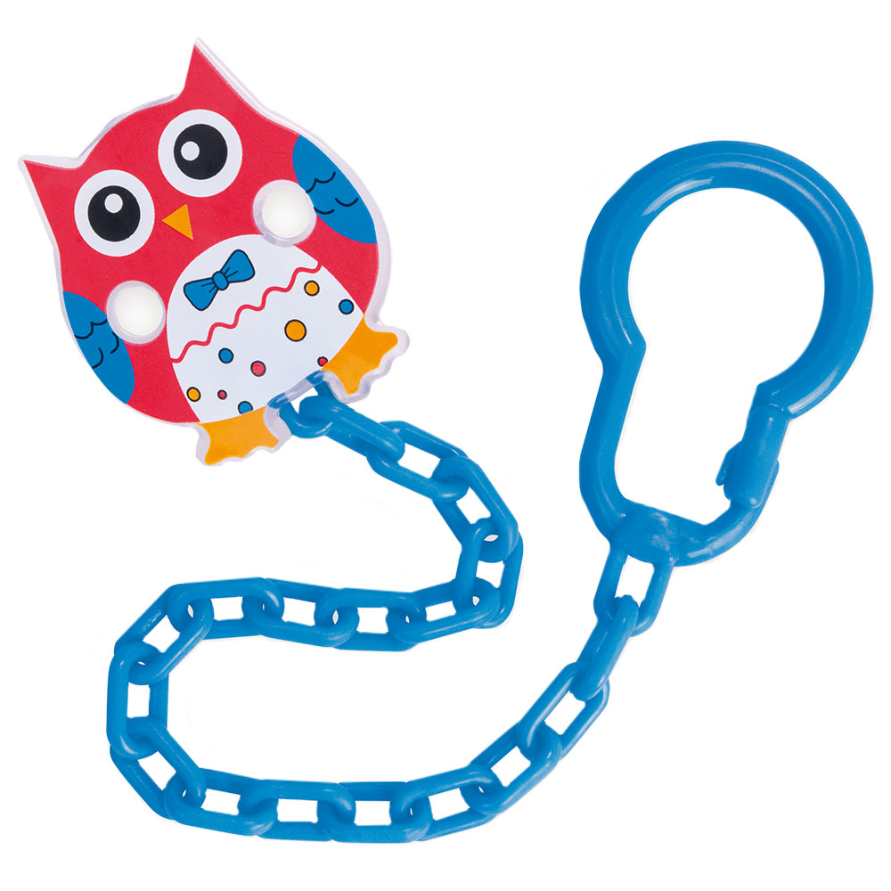 Canpol - Safety Clip With Chain & Holder - Blue