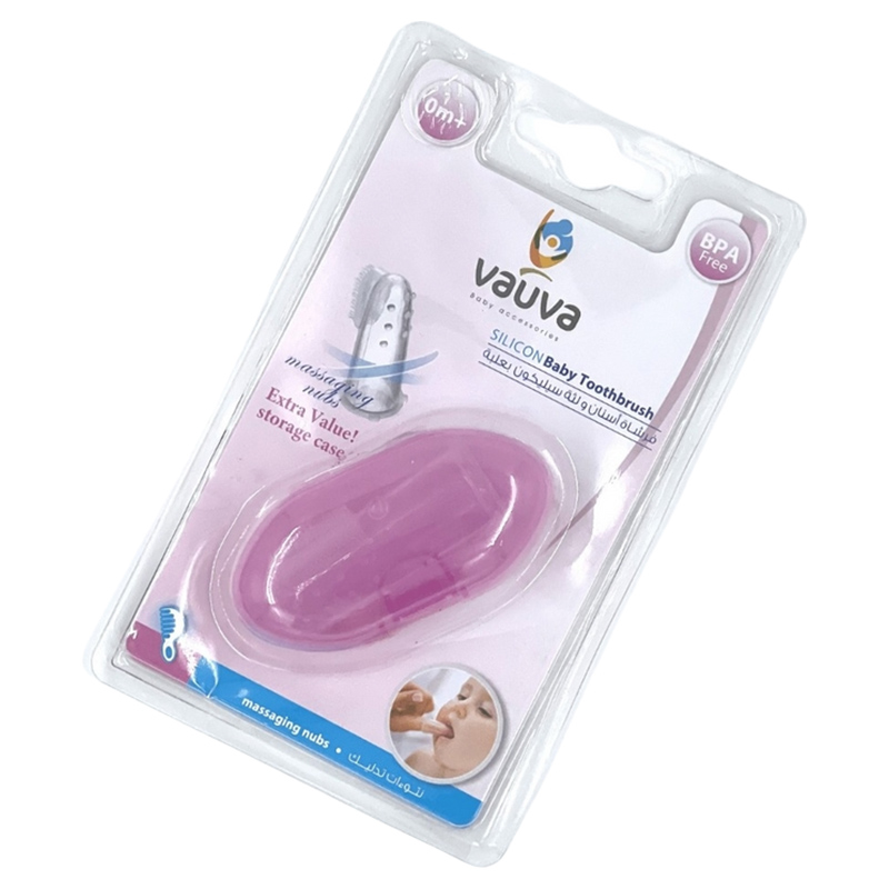 Vauva - Baby Teeth Brush - Pink