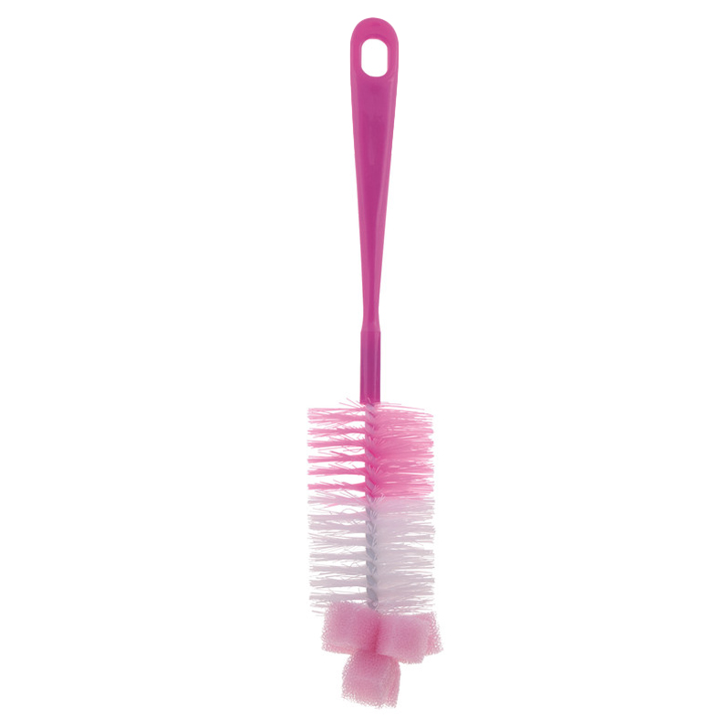 Vauva - Baby Bottle Cleaning Brush - Pink