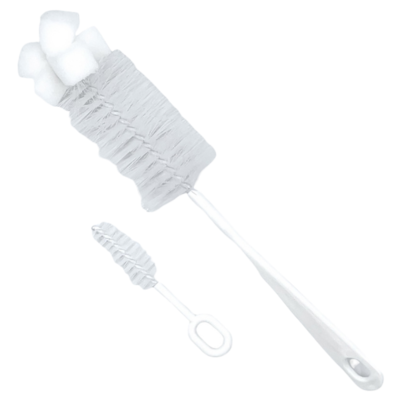 Vauva - Baby Bottle Cleaning Brush - White