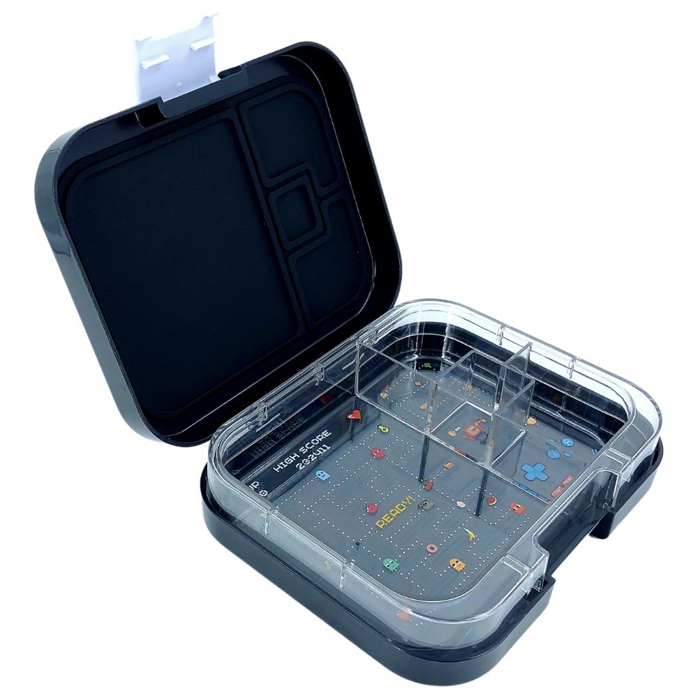TW Bento Box - 4 Compartments Arcade Bento Box - Black