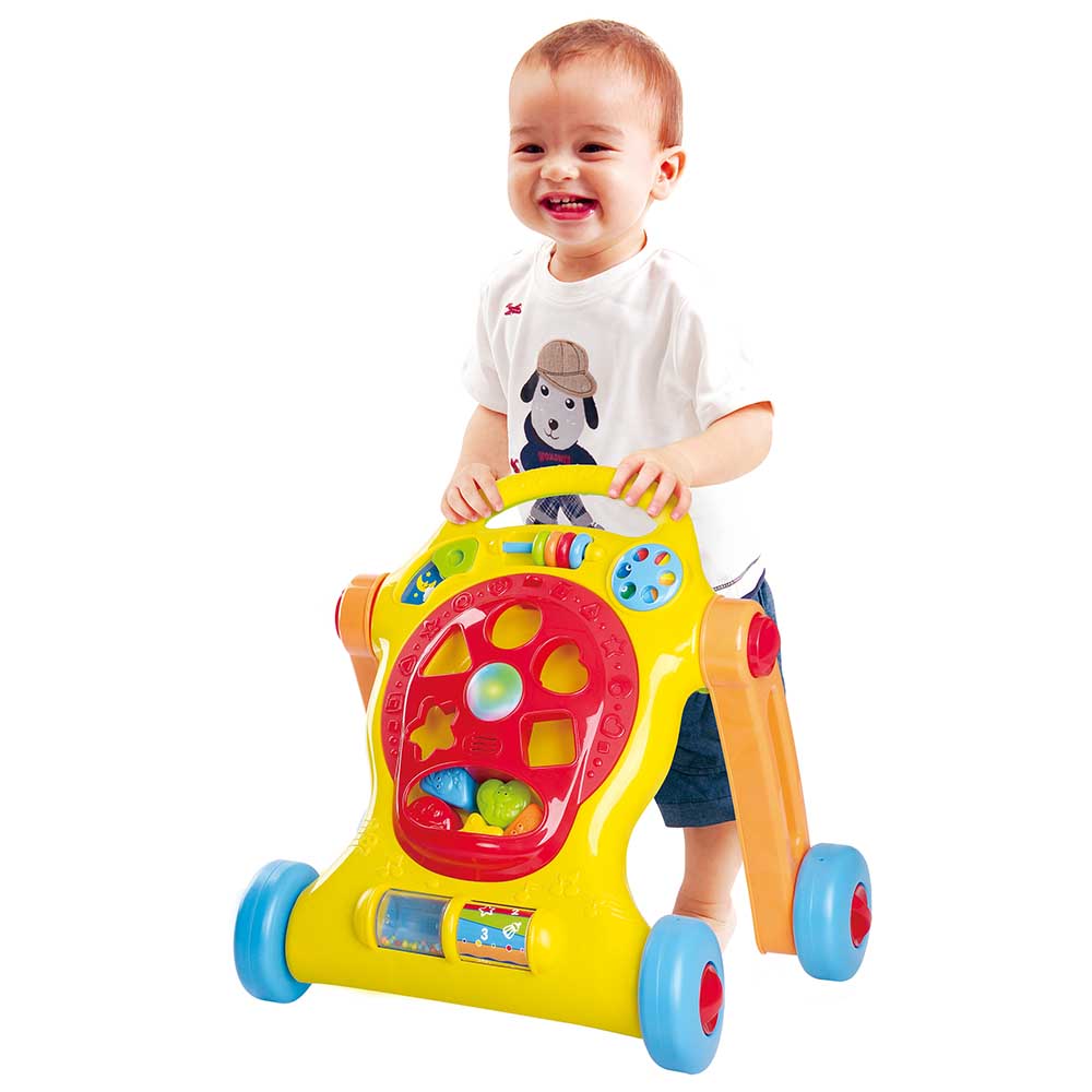PlayGo - Lights & Tune Activity Walker - Yellow