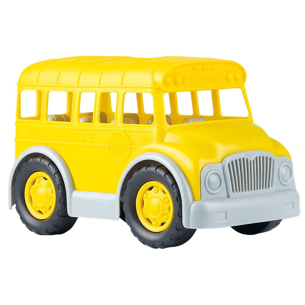 Playgo - Bio-Based Plastic - City School Bus - Yellow