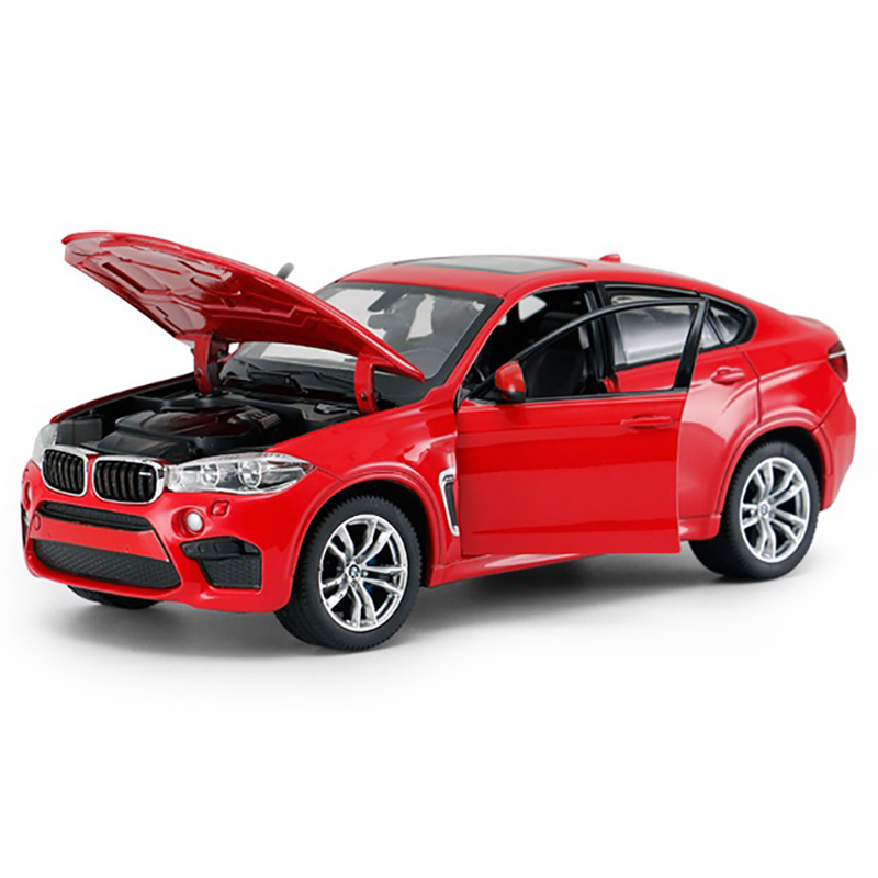 Rastar - 1/24 Diecast Car BMW - Red/White - Assorted 1pc