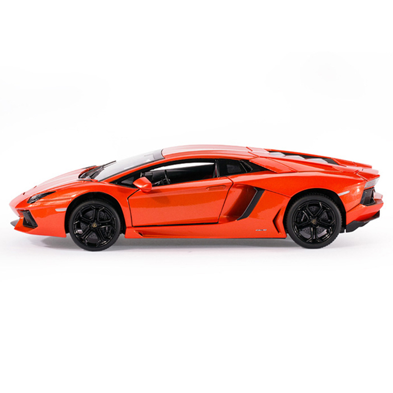 Rastar - 1/18 Diecast Car Lamborghini Aventador - Orange